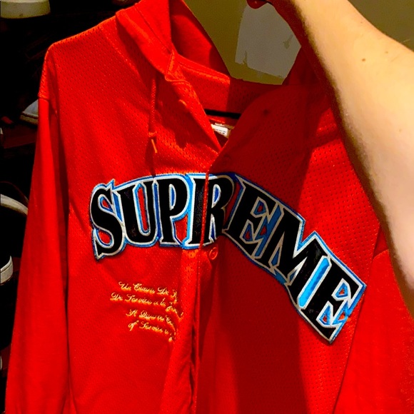 Supreme baseball tee